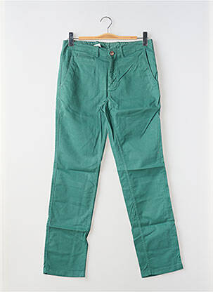 Pantalon chino vert EDEN PARK homme