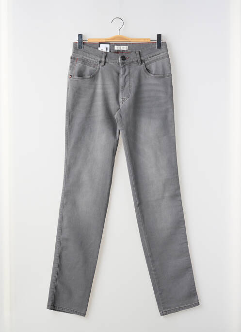 Jeans coupe slim gris BUGATTI pour homme
