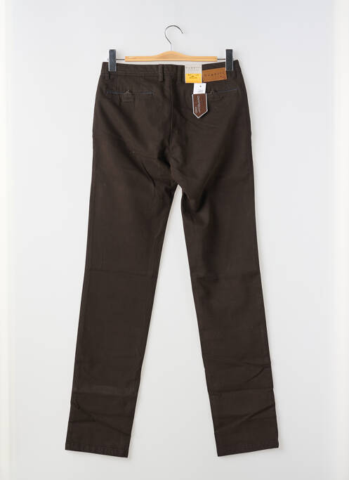 Pantalon chino marron BUGATTI pour homme