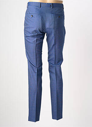 Pantalon slim tissage popeline taille normale bleu HUGO BOSS homme