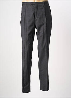 Pantalon slim tissage popeline taille normale gris BUGATTI homme