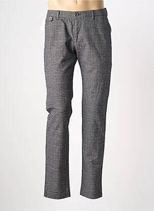 Pantalon slim stretch taille normale gris BUGATTI homme