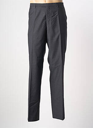 Pantalon slim tissage popeline taille normale noir HUGO BOSS homme