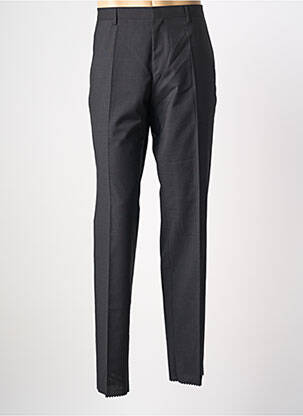 Pantalon slim tissage popeline taille normale noir HUGO BOSS homme