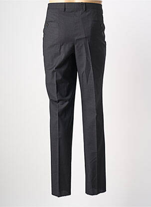 Pantalon slim tissage popeline taille normale noir HUGO BOSS homme