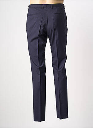 Pantalon slim tissage popeline taille normale bleu HUGO BOSS homme