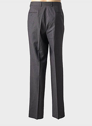 Pantalon slim tissage popeline taille normale gris HUGO BOSS homme