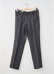 Pantalon slim taille à pinces taille normale gris HUGO BOSS homme