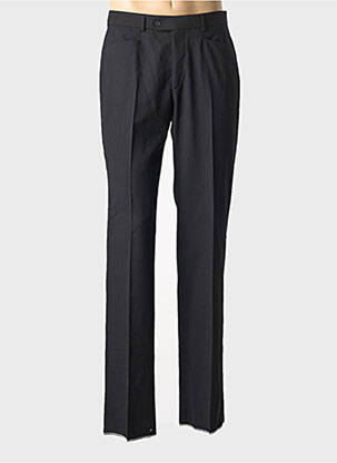 Pantalon slim noir BRUNO SAINT HILAIRE homme