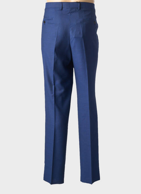 Pantalon slim tissage popeline taille normale bleu HUGO BOSS homme