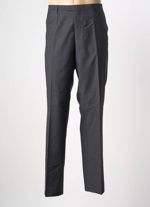 Pantalon slim tissage popeline taille normale noir HUGO BOSS homme