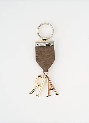 Porte-clé marron FAURÉ LE PAGE femme