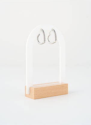 Boucles d’oreilles matériaux argent argent PANDORA femme