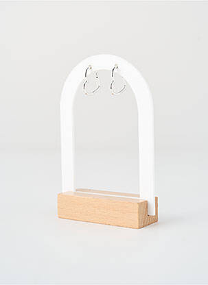 Boucles d’oreilles argent PANDORA femme