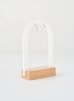 Boucles d’oreilles argent PANDORA femme