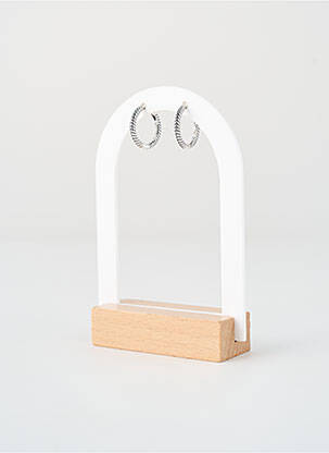 Boucles d’oreilles matériaux argent argent PANDORA femme
