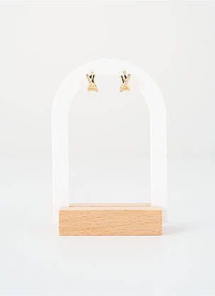 Boucles d’oreilles ornement oxyde de zirconium or PANDORA femme