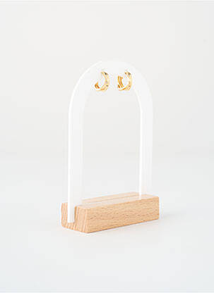 Boucles d’oreilles ornement oxyde de zirconium or PANDORA femme