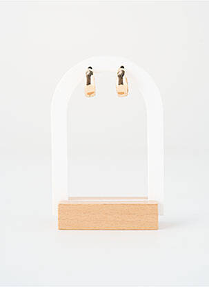 Boucles d’oreilles matériaux métal or PANDORA femme