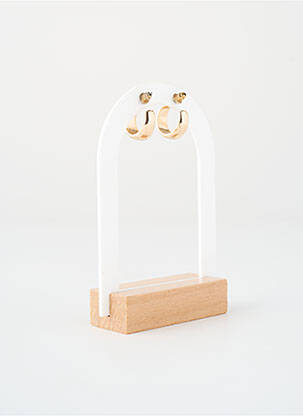 Boucles d’oreilles matériaux métal or PANDORA femme
