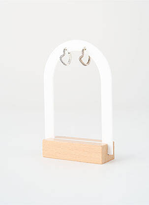 Boucles d’oreilles matériaux argent argent PANDORA femme