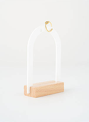 Boucle d'oreille mono  or PANDORA femme