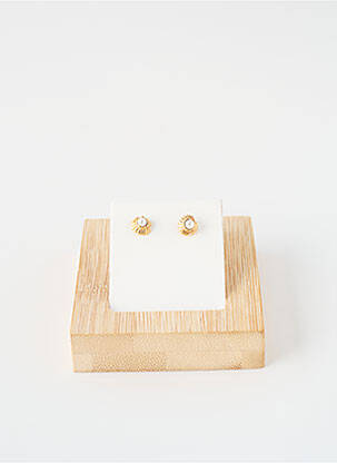 Boucles d’oreilles ornement perles or PANDORA femme