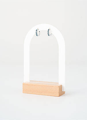 Boucles d’oreilles bleu PANDORA femme