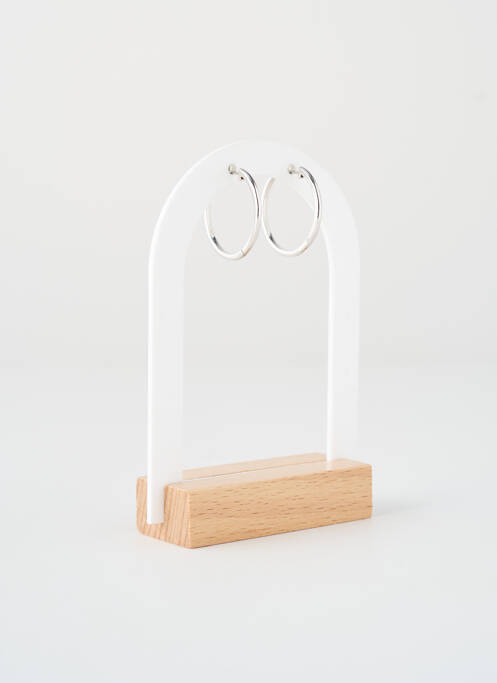 Boucles d’oreilles matériaux argent argent PANDORA femme