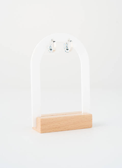 Boucles d’oreilles bleu PANDORA femme