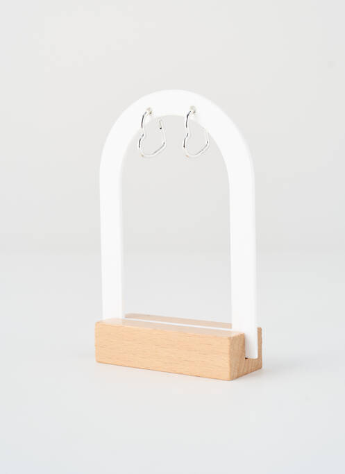 Boucles d’oreilles argent PANDORA femme