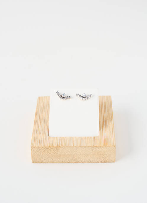 Boucles d’oreilles argent PANDORA femme