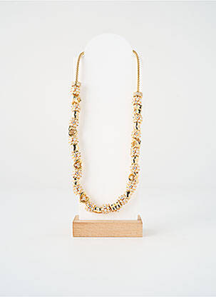 Collier ornement oxyde de zirconium or PANDORA femme