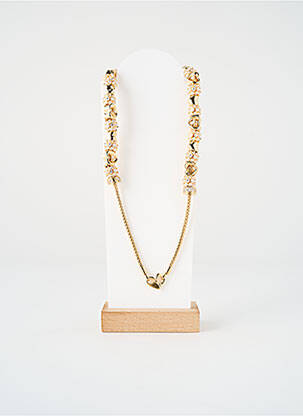 Collier ornement oxyde de zirconium or PANDORA femme