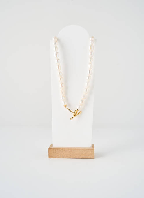 Collier blanc PANDORA femme