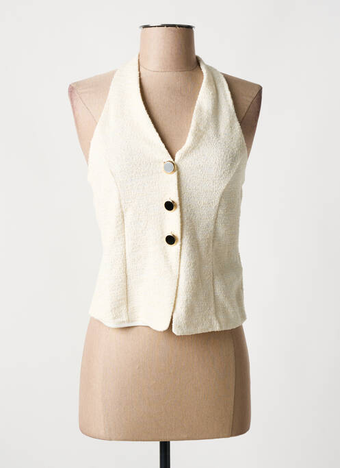 Top beige H&M femme