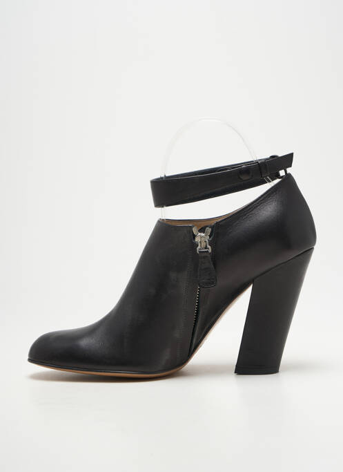 Bottines/boots talon bottier talon haut de 10cm et plus noir CHLOE femme