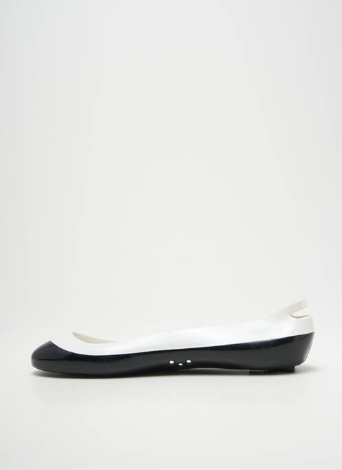 Ballerines matière lisse talon plat jusqu'à 3cm blanc KARTELL femme