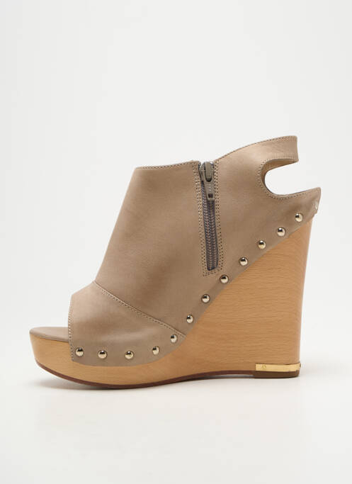 Sandales/Nu pieds beige JEAN MICHEL CAZABAT femme