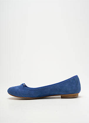 Ballerines type de semelle amortissante talon plat jusqu'à 3cm bleu REVE D'UN JOUR femme