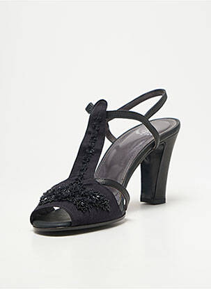Sandales/nu pieds talon aiguille talon de 7 à 9cm noir ROSE'S ROSES femme