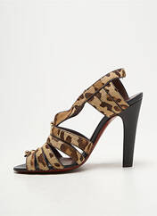 Sandales/Nu pieds marron MICHEL VIVIEN femme seconde vue