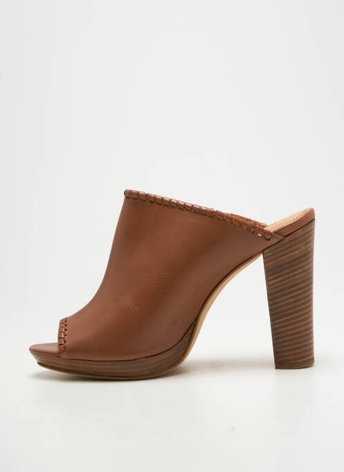 Mules/Sabots marron REVE D'UN JOUR femme