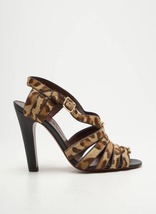 Sandales/Nu pieds marron MICHEL VIVIEN femme