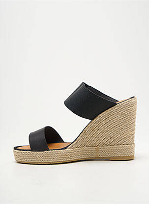 Mules/sabots bout ouvert talon haut de 10cm et plus noir CASTELLER femme