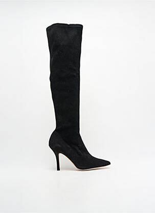 Cuissardes bout pointu talon de 7 à 9cm noir JEAN MICHEL CAZABAT femme