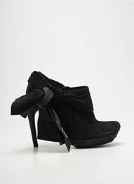 Bottines/boots bout rond talon haut de 10cm et plus noir BALENCIAGA femme
