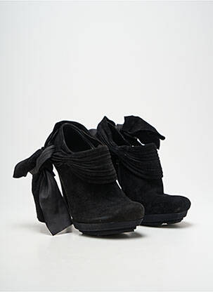 Bottines/boots bout rond talon haut de 10cm et plus noir BALENCIAGA femme