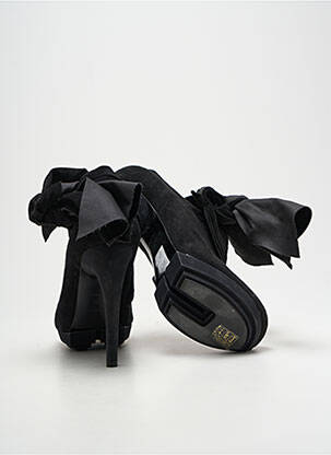 Bottines/boots bout rond talon haut de 10cm et plus noir BALENCIAGA femme