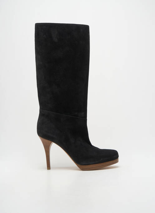 Bottes bout rond talon de 7 à 9cm noir BALENCIAGA femme